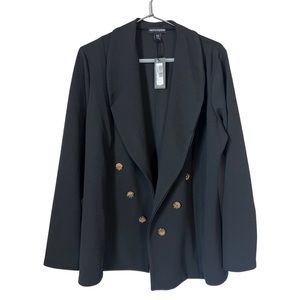 PrettyLittleThing Black Oversized Blazer 10